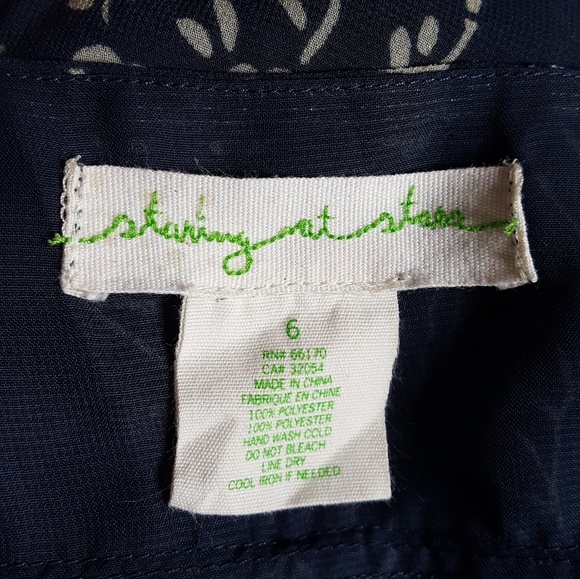 Staring at Stars Crepe Floral Ruched Dress - Picture 6 of 6